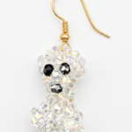 Clear Puppy Dog Earring (3mm)